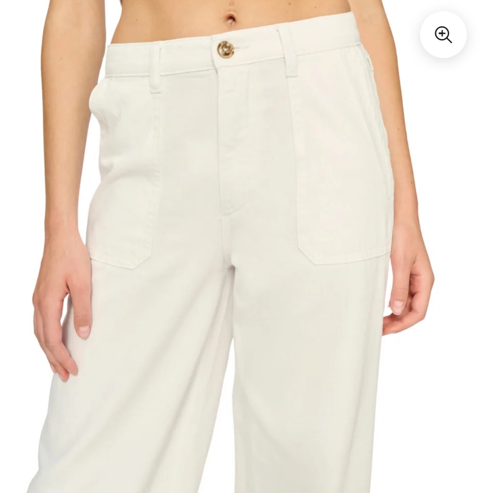 DL 1961 denim Zoie wide leg relaxed jeans NWT SZ25 runs loose ( big) - Picture 9 of 9